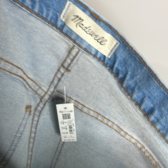 SOLD Madewell | Women’s The Perfect Vintage Straight Jeans Distressed Light - Picture 7 of 8